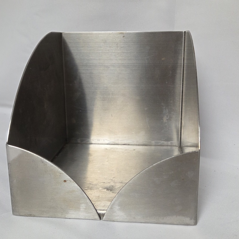 Starbucks Brushed Stainless CD Storage Box - Holds 12-14 CDs Vintage